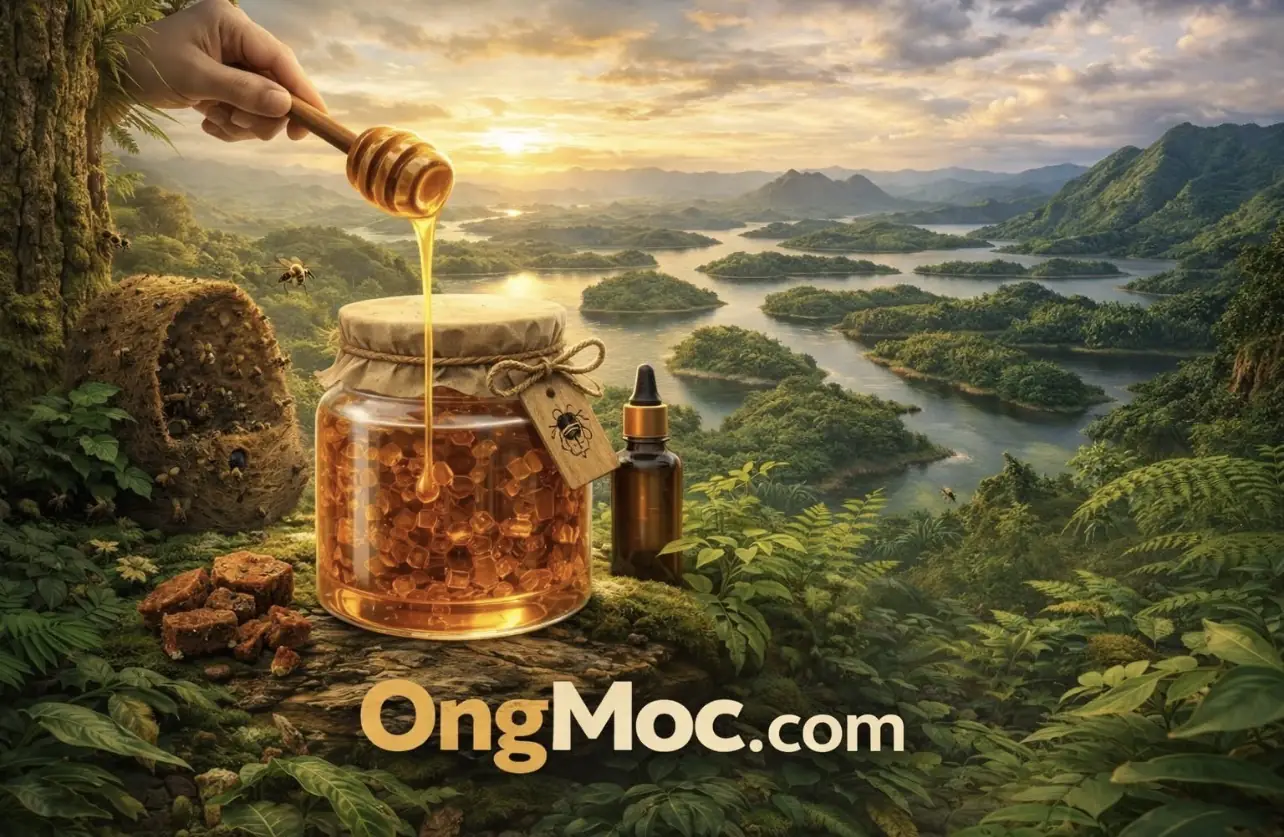 Mật ong dú Ong Mộc hũ 100ml